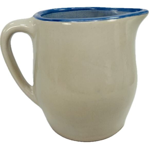 M A Hadley Pottery CLIPPER SHIP 1 Pint Pitcher 5.25" Nautical Collection - Picture 3 of 8